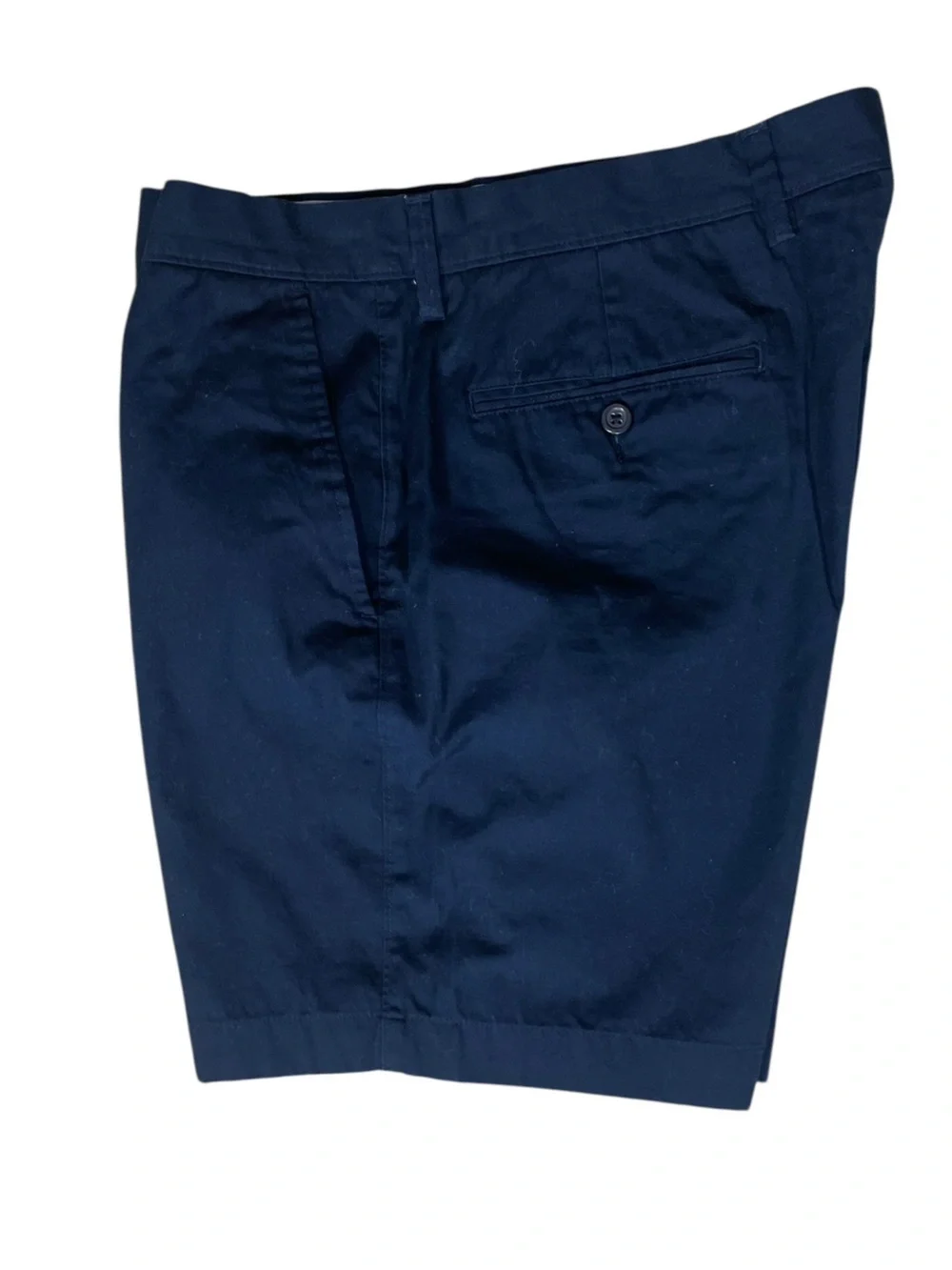J. Crew Reade Flat Front 7” Navy Cotton Chino Shorts